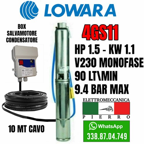4gs11 pompa sommersa pozzi - 4gs11,