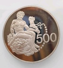 Moneta Argento 500 Mila Cipro