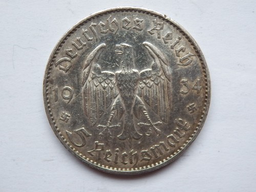 Reichsmark 1934 moneta coin - 1934,