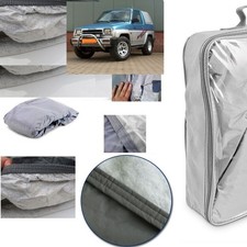 Telo Copriauto Telato Felpato per Daihatsu Feroza anno 1989 Impermeabile Antigra