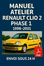 Manuel Atelier Renault Clio 2