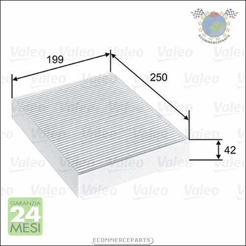 Filtro abitacolo valeo - abitacolo, bmw