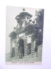 ROMA foto antica  FRASCATI CASTELLI ROMANI PORTALE VILLA BORGHESE SOUVENIR
