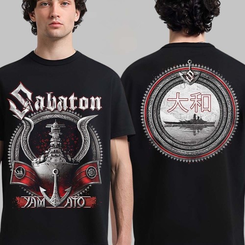 Shirt due lati sabaton - t-shirt,