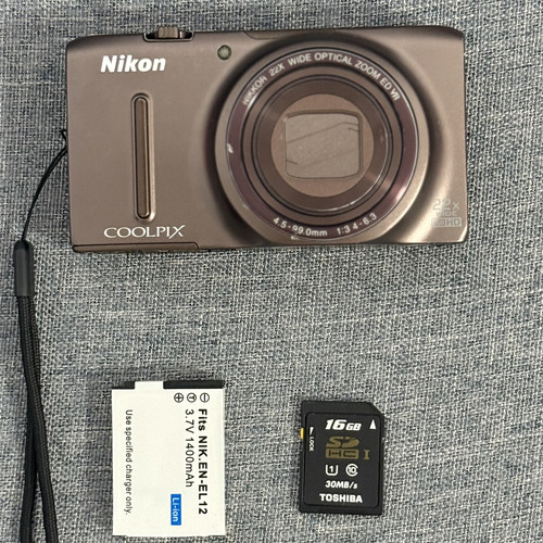 Nikon coolpix s9500 marrone - s9500,