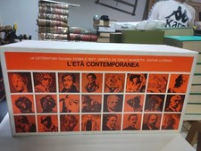 Letteratura Italiana Storia E Testi L Età Contemporanea E. Laterza 1976 29 Vol.