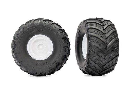 Traxxas 3663 wht gomme - traxxas,