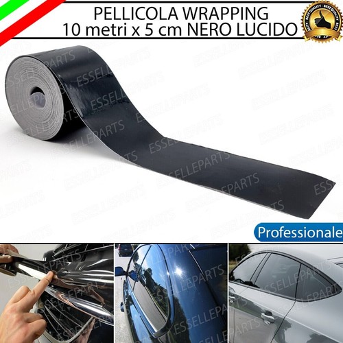 Pellicola wrapping nero lucido - pellicola,