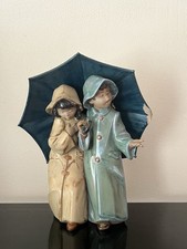 Lladro under the rain - lladro,