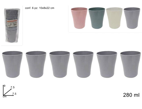 Set bicchiere in - set,