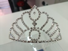 Tiara Corona Sposa H 6,5 Cm