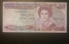 Banconota Eastern Caribbean