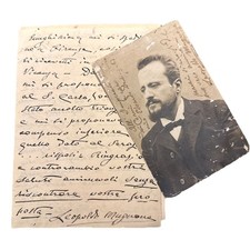 Lettera autografa di Leopoldo