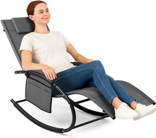 Sedia Sdraio a Dondolo Da