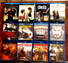 BLURAY LOT OF 12 ACTION &