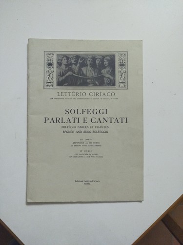 Solfeggi parlati cantati - solfeggi, e