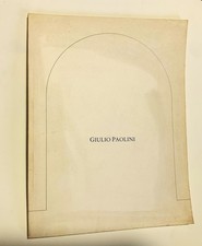 Giulio Paolini. "De l'atelier