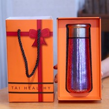 Tazza isolata in titanio puro