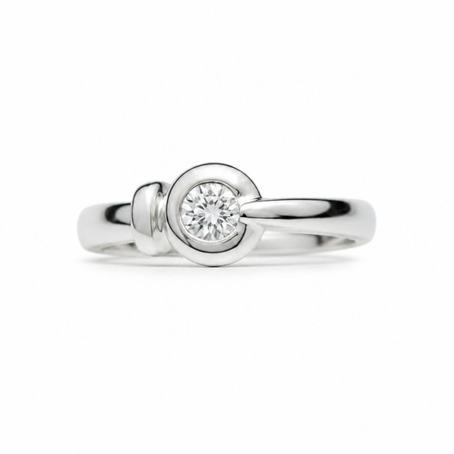 Anello damiani solitario - damiani,