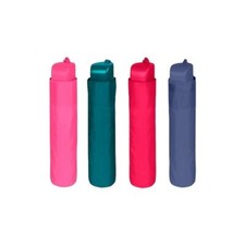 Ombrello Donna Ragazza Pieghevole Perletti Parapioggia Mini Manuale Tinta Unita