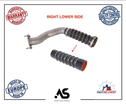 Tubo intercooler turbo destro