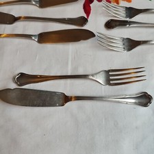 Christofle 8 Posate Da Pesce 8