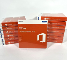Microsoft Office 2016 Professional Plus DVD (Verificato 8 PC) + Product Key Sigillato