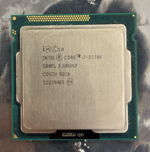 Cpu intel core 3770k sr0pl - cpu,