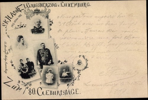 Cartolina adolfo granduca di - cartolina, i