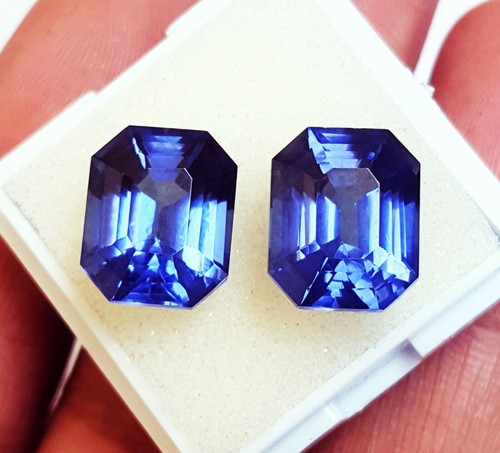 Naturale blu tanzanite 10 - blu,