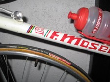 bici da corsa crono moser 51,151 con targa celebrativa campagnolo eroica