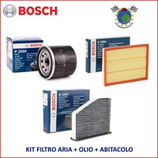 Kit 3 Filtri Tagliando Bosch per RENAULT TWINGO #gd