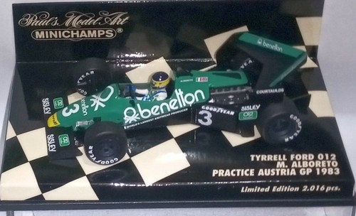 Minichamps tyrrell ford - tyrrell, 012