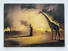 QUADRO OLIO SU TELA SALVADOR