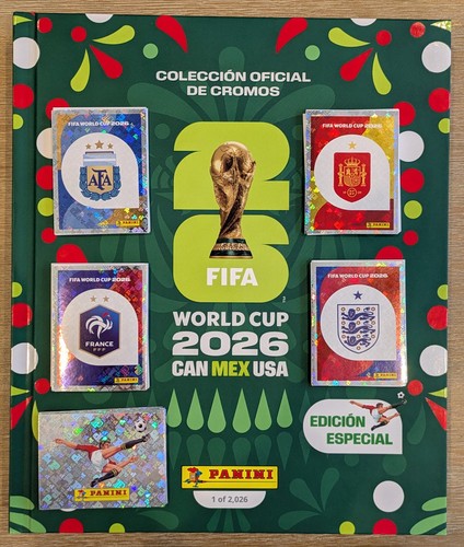 Panini 2026 hardcover album - hardcover,
