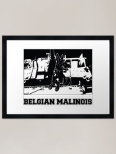 MALINOIS 1 stampa artistica