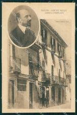 Personaggio Gabriele D'Annunzio Pescara Casa Natale cartolina XF6783