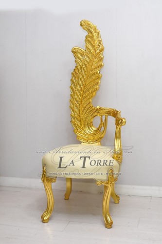 Poltrona trono luigi - trono,