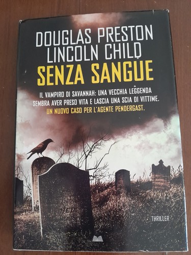 Libro senza sangue preston - libro,