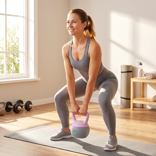 Kettlebell 10kg con corpo - kettlebell,