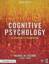 Cognitive Psychology: A - Paperback, by Eysenck Michael W.; - Very Good