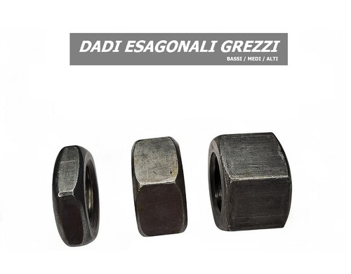 Dadi esagonali grezzi - dadi,