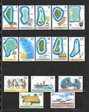 Tuvalu – Série complète de
