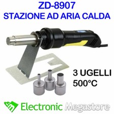 ZD-8907 STAZIONE AD ARIA CALDA PROFESSIONALE PER RIPARAZIONE SMD SALDATURA