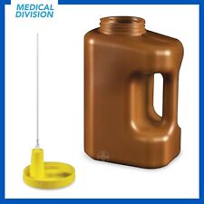 Contenitore per urina 24 ore con tappo ermetico a vite 3000 ml - analisi urine