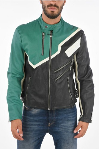Giacca pelle diesel parks - giacca, di