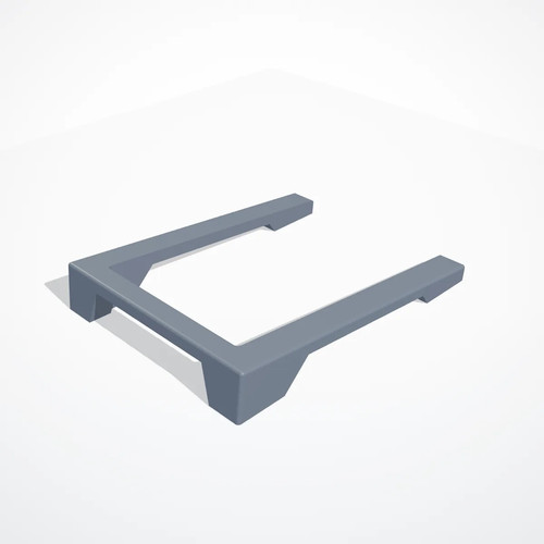 Supporto inclinato stampato - , 3d