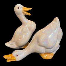 Statuine anatra ceramica