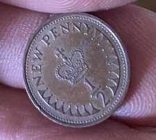 Moneta da 1/2 New Penny del 1971 Regno Unito