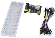 Kit breadboard MB102 830 punti